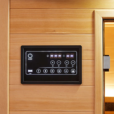 Sauna Interior OFS01-3 – Sauna de Infrarrojos Compacta para el Hogar