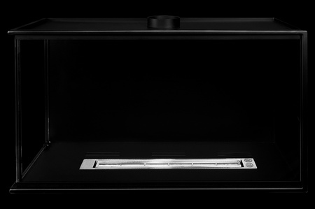 Corner Built-In Bio Fireplace, Left – BIO-EKO | Ecological and Modern Fireplace