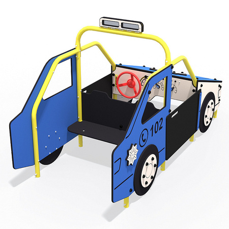 Hrací sada "Policejní auto" LK506 - kreativní zábava a bezpečnost v jednom
