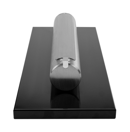 Vapaasti seisova biotakka Stainless black gloss - moderni ja tyylikäs bioetanolitakka.