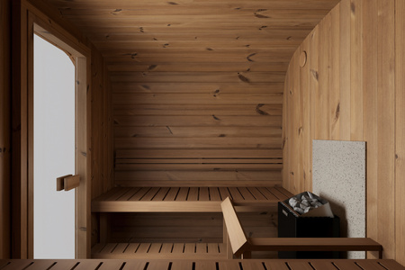 Sauna exterior Icon 220 XL 4 personas / Calentador eléctrico o de leña Harvia / Abeto escandinavo tratado térmicamente de alta calidad | Wellness | Relax | SPA | Minimalismo Elegante | Relajación de Lujo