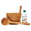 Emendo Sauna emmer en pollepel + Eucalyptus 500 ml