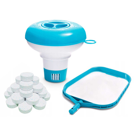 Πισίνα κήπου με πλαίσιο 220 x 150 x 60 cm 15 σε 1