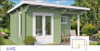 Dům/studio pro zahradu/GARDEN HOUSE ANE