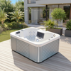 4-Person Outdoor Jacuzzi Geniss ZR7103 – Wellness SPA for Villa and Garden, Hot Tub with Hydromassage for 4 People