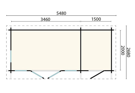 Къща/градинско студио/градинска къща MILFORD