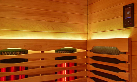 Sauna OFS03-4 – Kompaktná suchá elektrická sauna s infračerveným žiarením