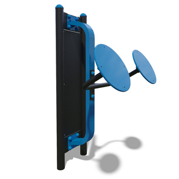 Podwójne koła – Shoulder machine SMP107.1 – do siłowni zewnętrznej