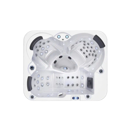 Jacuzzi exterior para 5 personas con hidromasaje – bañera SPA de bajo consumo energético