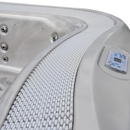 Dārza džakuzi SPA406 250x230 cm - grezna spa vanna 7 personām