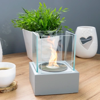 Glass for the free-standing Smart bio-fireplace – tempered protective glass