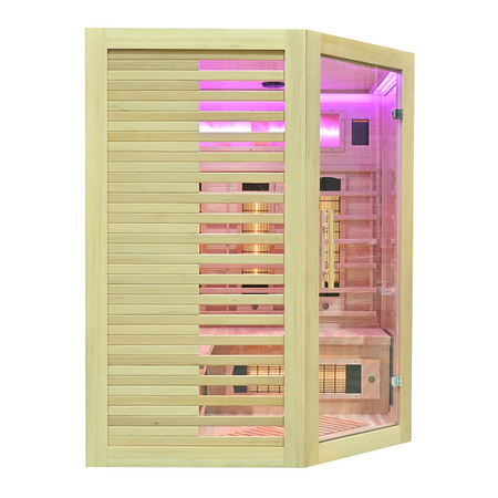 MO-RL3CS Infraroodsauna met zoutsteen