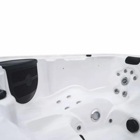 6-Person Massage Bathtub Geniss ZR804 – Outdoor Jacuzzi SPA with Hydromassage, Luxury Garden Hot Tub for Relaxation and Comfort