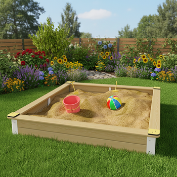 Sandbox 2m TE332 – Classica sabbiera per bambini