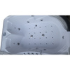 CREATIVE 665L kreisā hidromasāžas vanna 180x120 cm - mūsdienīgums, komforts un relaksācija