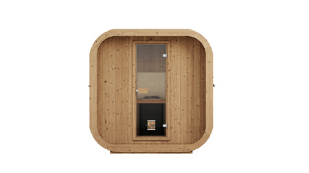 Icon 200 S aiasaun 4 inimesele / Elektri- või puuküttega Harvia / Kvaliteetne skandinaavia kuusk (Thermowood) | Wellness | Lõõgastus | SPA | Wellness | Lõõgastus | SPA | SPA | Termopuit | Panoraamaklaas