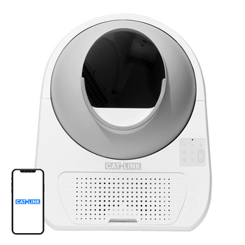 Cutie de nisip cu autocurățare inteligentă cu cameră AI pentru pisici Catlink Scooper Pro Ultra