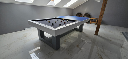 Τραπέζι μπιλιάρδου Vision II – κομψός συνδυασμός μπιλιάρδου, τραπεζαρίας και επιτραπέζιου τένις