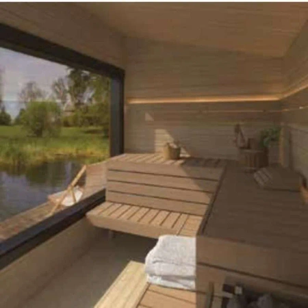 Vonkajšia sauna/MODULÁRNA SAUNA KALLE „L“