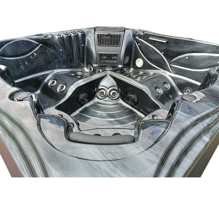 Dārza džakuzi vanna SPA561 210x210 cm - ērta atpūtas zona jūsu dārzā