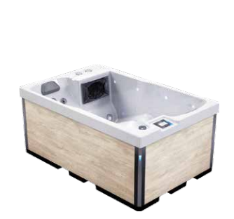 Pat Garrett – Luksusowa 2-osobowa Wanna SPA z Hydromasażem dla Intymnego Relaksu