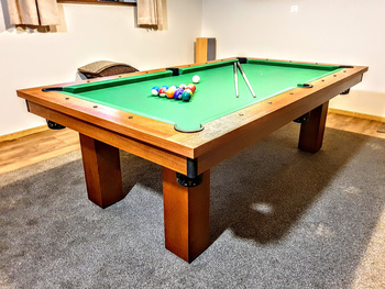 Billardtisch Hektor – 3‑in‑1: Billard‑, Ess‑ und Tischtennistisch