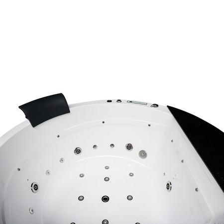 Della 916 Hydromassage-Badewanne mit Unterschrank 170x170 cm – Moderne SPA-Badewanne für das Badezimmer