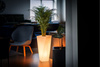 Designer pot monumo vaso wit met verlichting