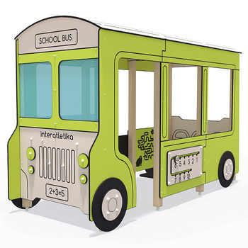 Ensemble de jeux "Bus Scolaire" LK512 – jeu créatif et apprentissage par le jeu de rôle