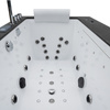 Wanna do domu | SPA Boston 926 Czarna | Popielata 180x100 cm 46 dysz | Jacuzzi