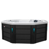 Jacuzzi da giardino SPA107 220x220 cm – vasca SPA di lusso per 6 persone