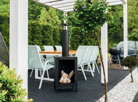 Leños cerámicos de gran tamaño para chimeneas: madera decorativa para biochimeneas y chimeneas de gas.
