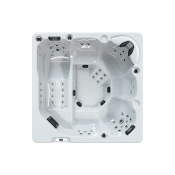 Jacuzzi SPA portátil para 6 personas VENUS2 – masaje de agua al aire libre, lujosa bañera de jardín