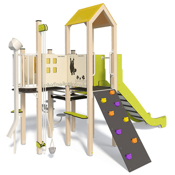 Aire de jeux pour enfants LK106 – set de jeux sûr et moderne