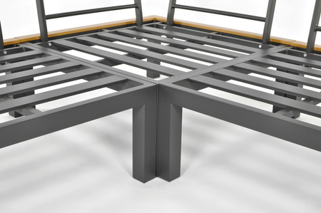 Aluminijasti vrtni kotiček BALI | aluminijasto vrtno pohištvo, sodoben dizajn, za teraso in vrt