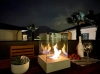 Ελεύθερο Βιοκαμίνετο Sunset Garden Mini Λευκό Ματ