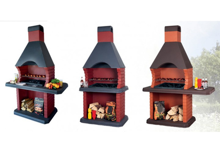 Grill betonowy URANOS (K1D) – kompaktowy i solidny grill ogrodowy z betonu