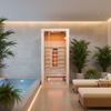 MO-EA1R Infraraudonųjų spindulių sauna | Wellness | Relax | SPA | paruošta įrengti | Thermo wood