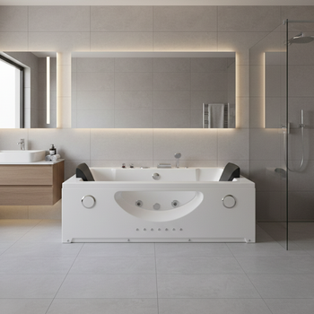 Levante 659H bílá 180x90 cm obdélníková vana do koupelny