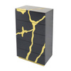 COSHH - MAGNEETTINEN MUSTA KAAVAUS - lakattu MDF-levy - 120 × 75 × 40 cm