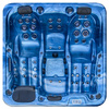 Jacuzzi ogrodowe SPA566 200x200 cm – luksusowa wanna SPA z hydromasażem do ogrodu i na taras