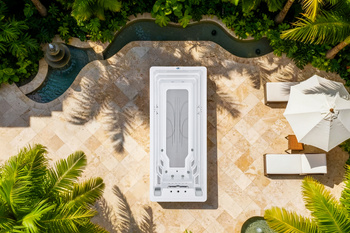 Μπανιέρα Υδρομασάζ SPA OF-603U – Πολυτελής Εξωτερική Μπανιέρα