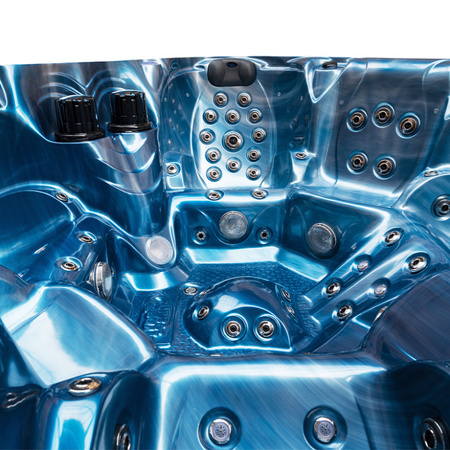 Εξωτερικό Τζακούζι SPA206 Blue Wave με γκρι περίβλημα 230x230 cm – κομψότητα και άνεση στον κήπο σας