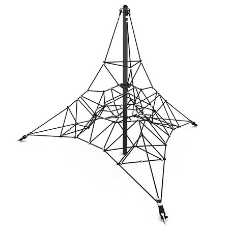 Rope Pyramid 3 Lines SE770.3 – Modern climbing pyramid for children