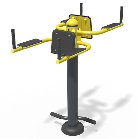 Maskin SE125 – Stöd för magmuskler – Professionell utomhusutrustning för magträning