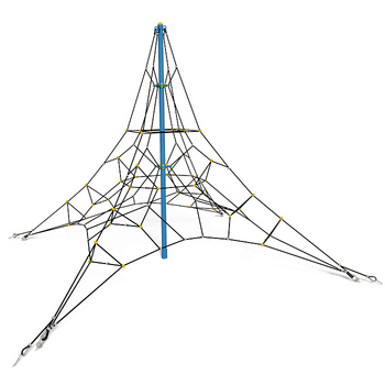 Taumepyramide 4 linjer 4m SE771.4 – Moderne klatrestruktur for barn