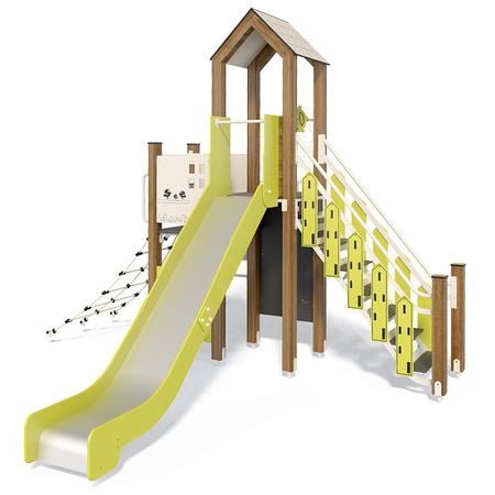 Spielplatz - Ohne Dach TE832-PE – Ein modernes Spielset für Kinder