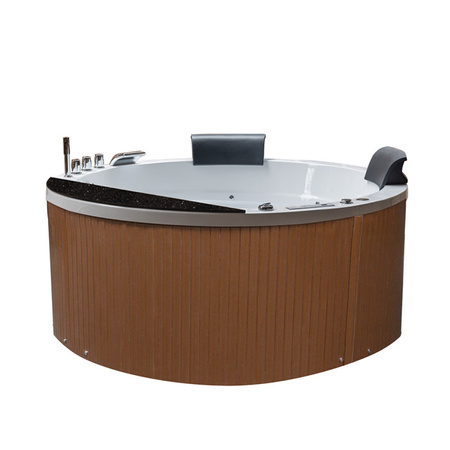 Vasca idromassaggio Della 916 marrone 155x155 cm – eleganza e relax nel tuo bagno