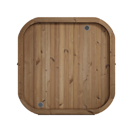 "Icon 220 XL" sodo pirtis 4 asmenims Riboto leidimo juoda / "Harvia Harvia" elektrinė krosnelė arba "Harvia" malkinė pirtis / aukštos kokybės termiškai apdorota skandinaviška eglė | Wellness | Relaxation | SPA | Wellness | Relaxation | SPA | Thermo Wood