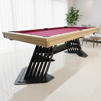 Monster – Pool Table with Stone Top and Wooden Frame